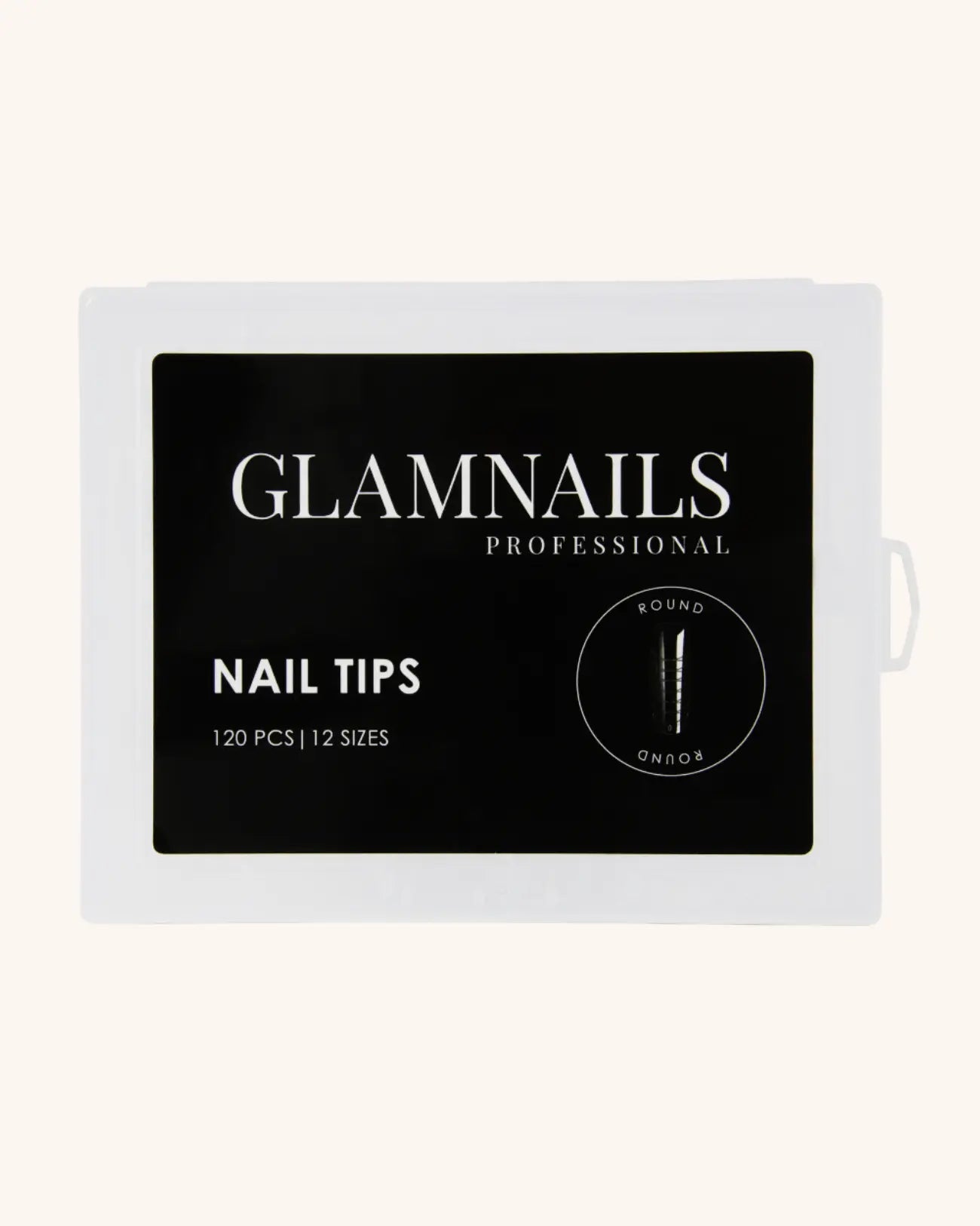 Glamnailsprofessional Dual Form Nail Tips | Round (120 pieces)