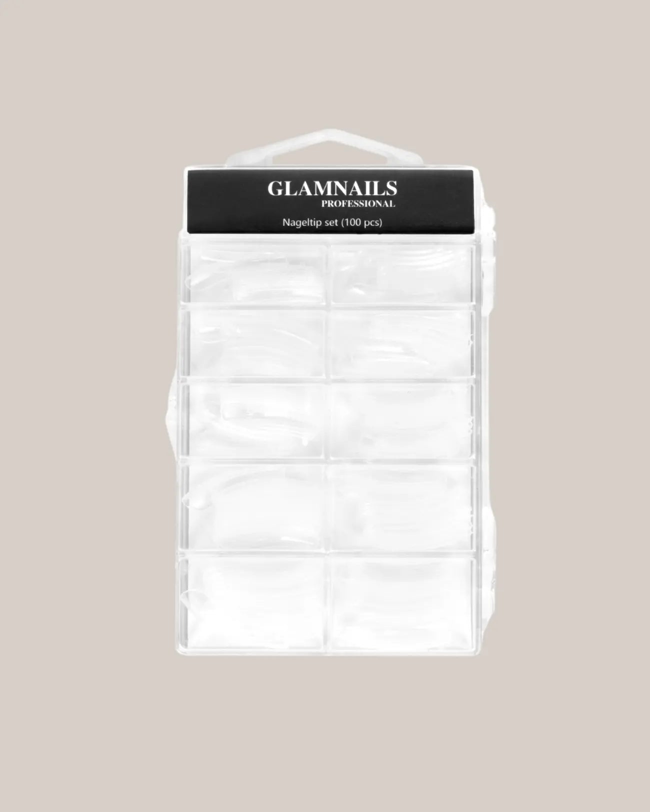 Glamnailsprofessional Gezondheid & beauty > Nagelverzorging > Nageltools Nageltip Set (100 stuks)